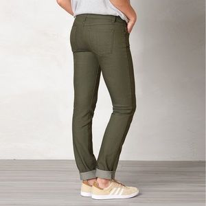 Prana Kara Jeans -Size 4 -Cargo Green